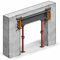 DANS UN VOILE DE BETON